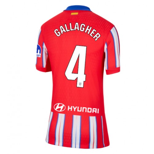 Ženski Nogometni dresi Atletico Madrid Conor Gallagher #4 Domači 2024-25 Kratek Rokav